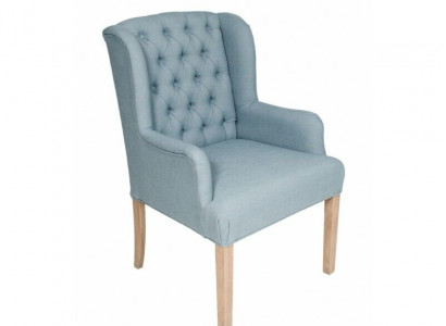 Gray Chesterfield Armchair Set Designer Chairs Luxury Furniture 4-Piece Suite